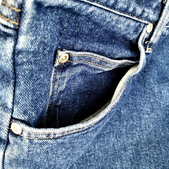 Wrangler Men's 36 x 32 Blue Cotton Regular Jeans - Picture 4 of 12